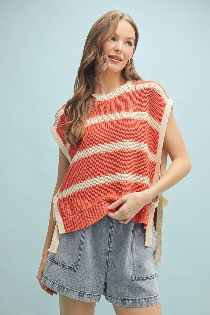 Papaya Sweater Vest