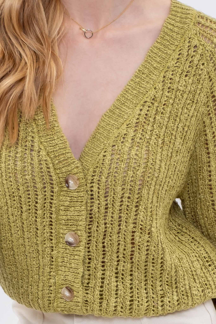 Grandma's Green Cardi