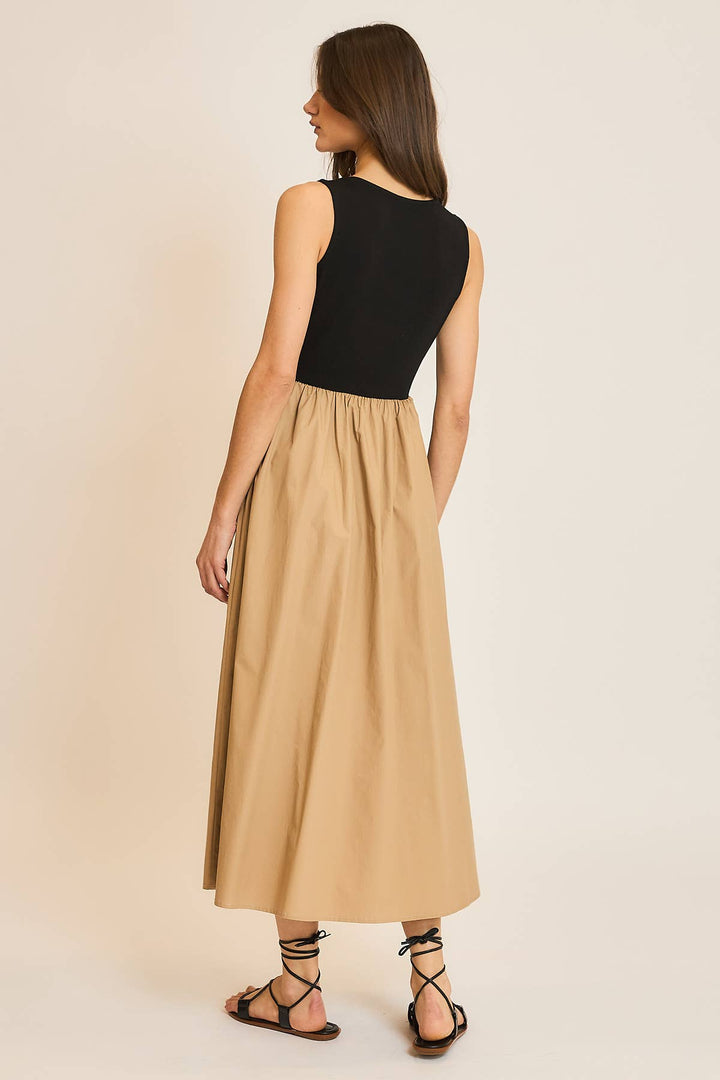Camel Midi Dress