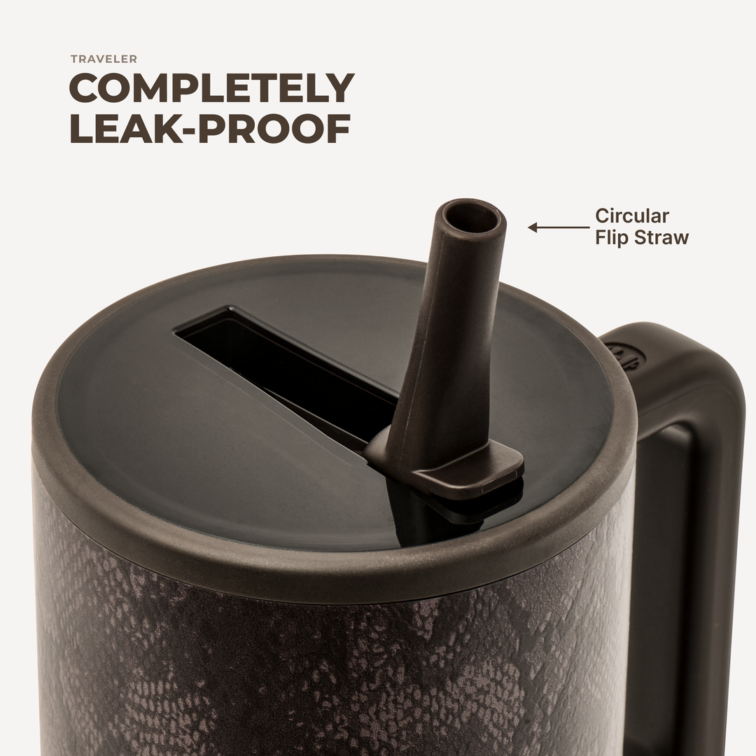 Snakeskin HydroJug 40 oz Traveler Tumbler