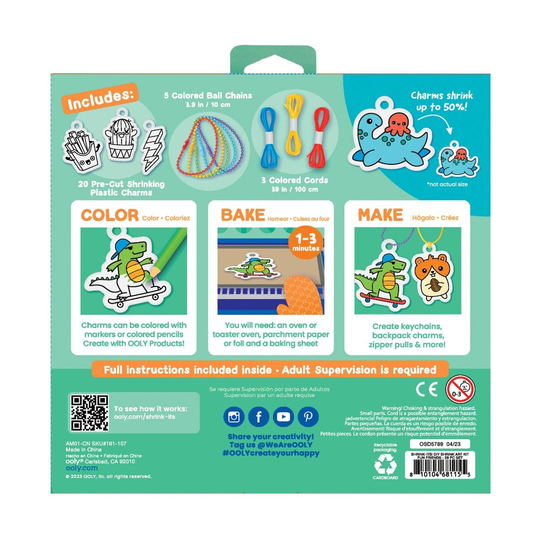 Shrink-Its!: D.I.Y. Shrink Art Kit - Fun Friends