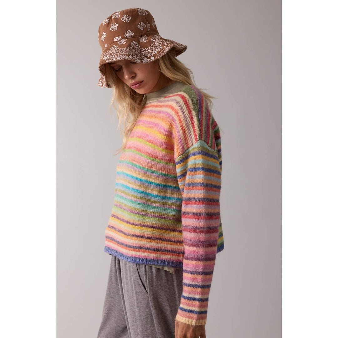 Over the rainbow sweater
