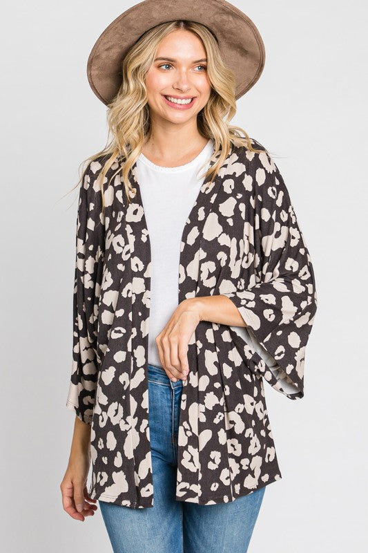 Leopard Kimono