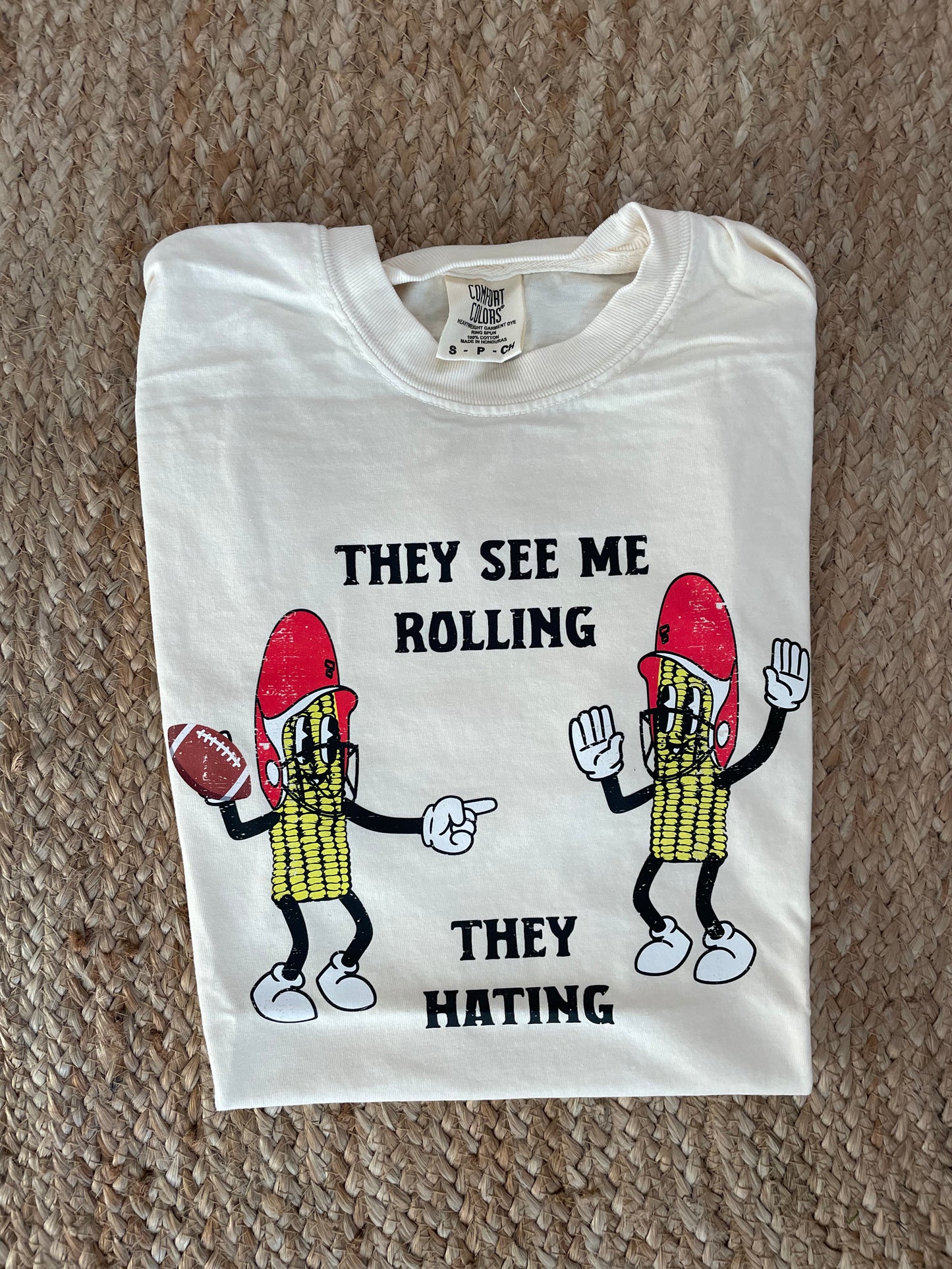 They See Me Rolling tee