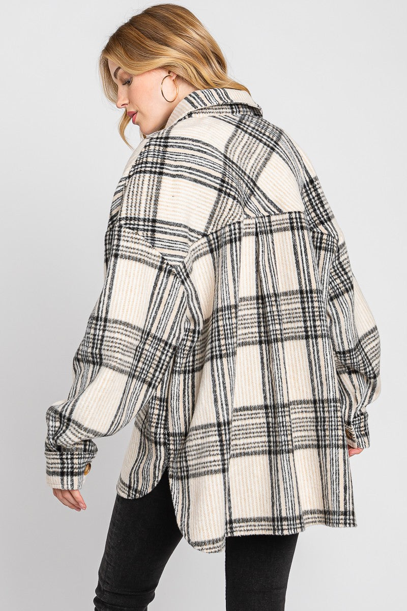 Lily Oversized Plaid Shacket
