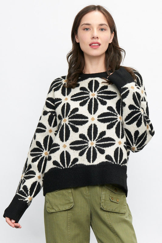 Newton Floral Sweater