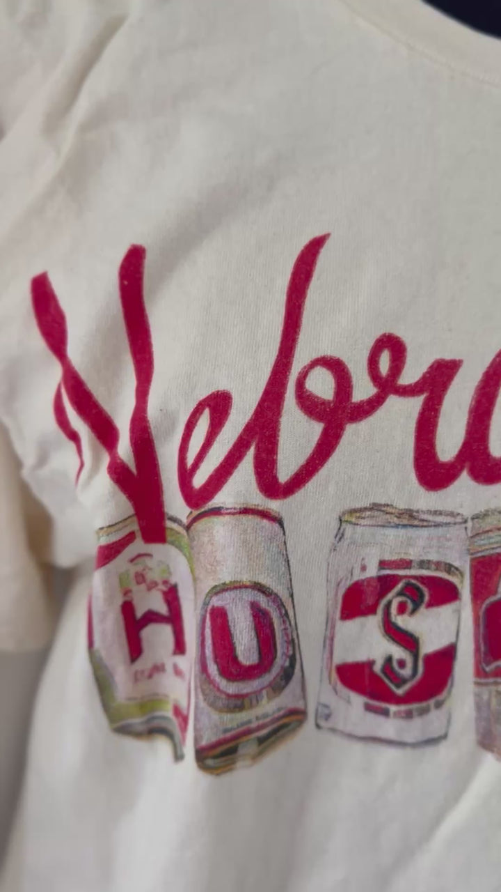 Nebraska Beer Cans tee