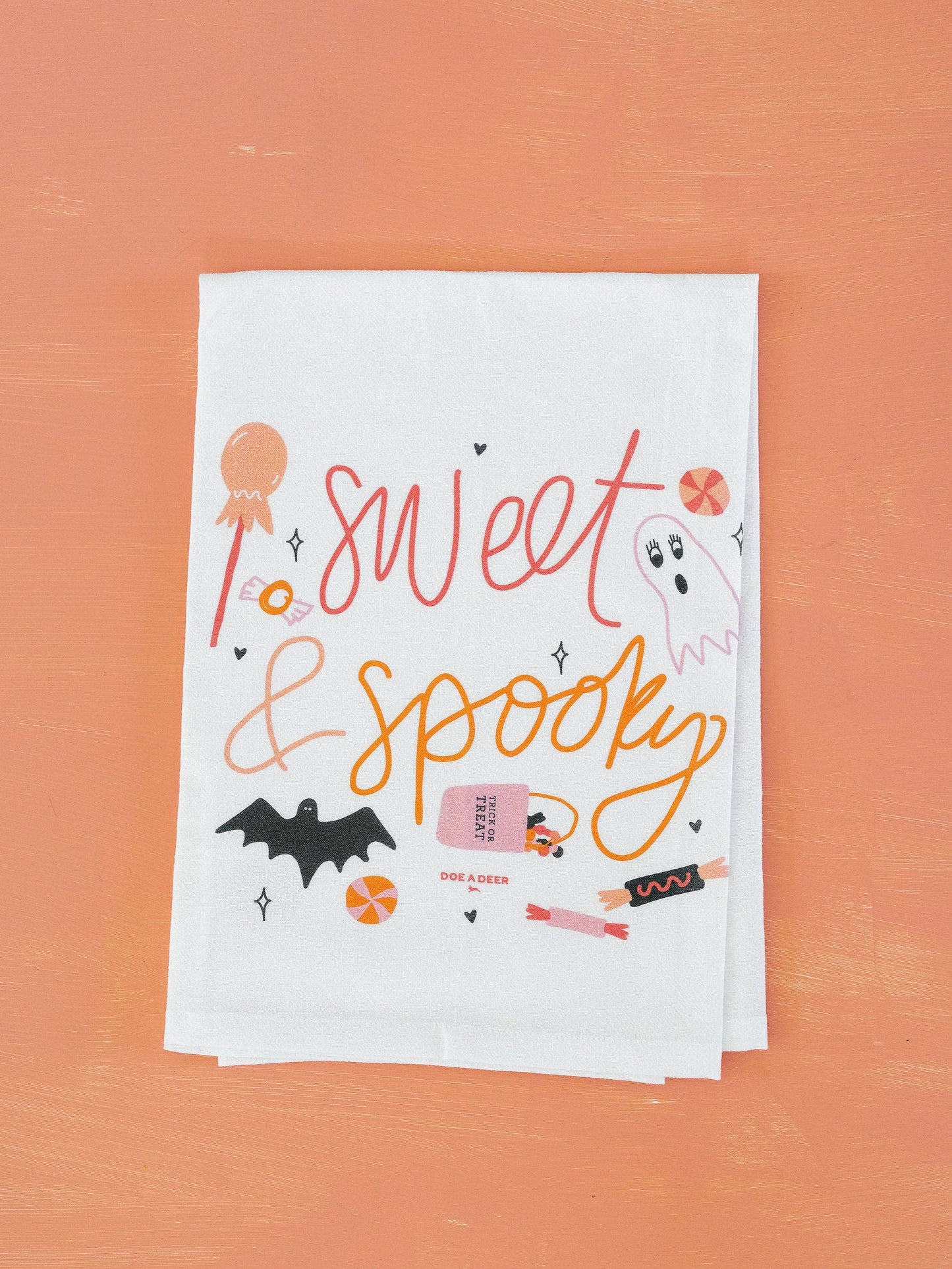 Sweet & Spooky Kitchen Towel | Halloween, Fall