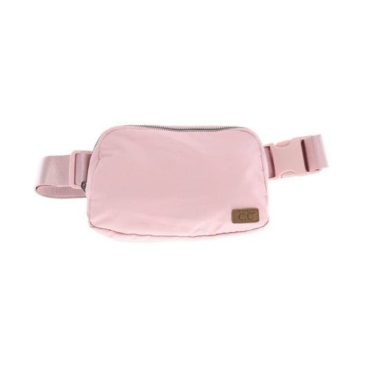 C.C Belt Bags - Stylish and functional with zippered pouch, elasticized compartments, adjustable strap, and waterproof design. Available in over a dozen colors.