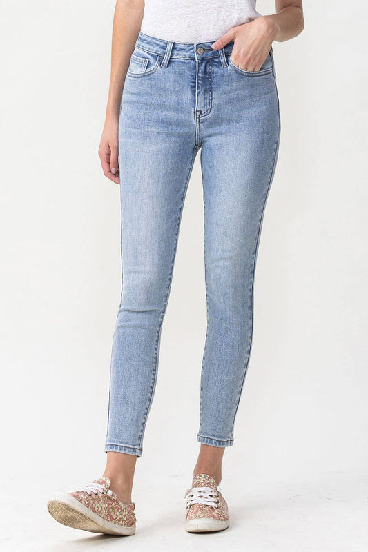 HIGH RISE CROP SKINNY-Lovervet