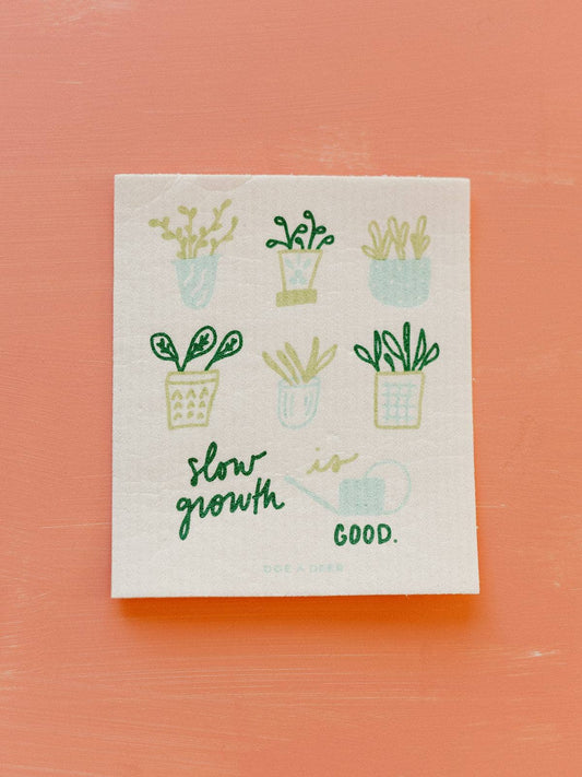 Slow Growth | Plant & Garden - Swedish Dishcloth | Spring