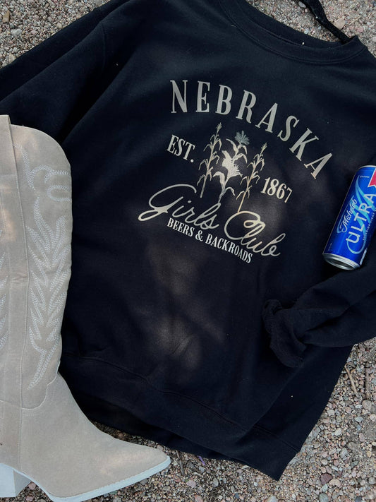 Nebraska Girls Club Sweatshirt