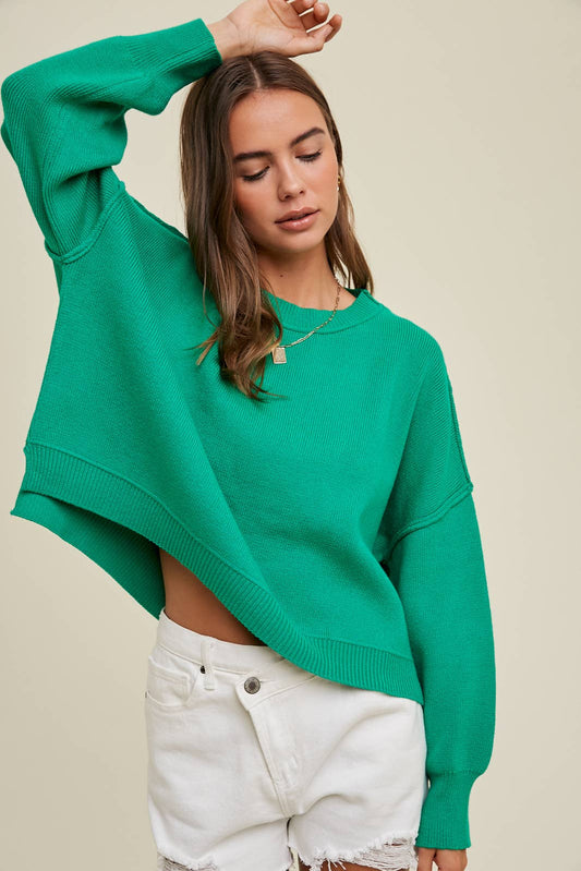 Follow the Emerald sweater