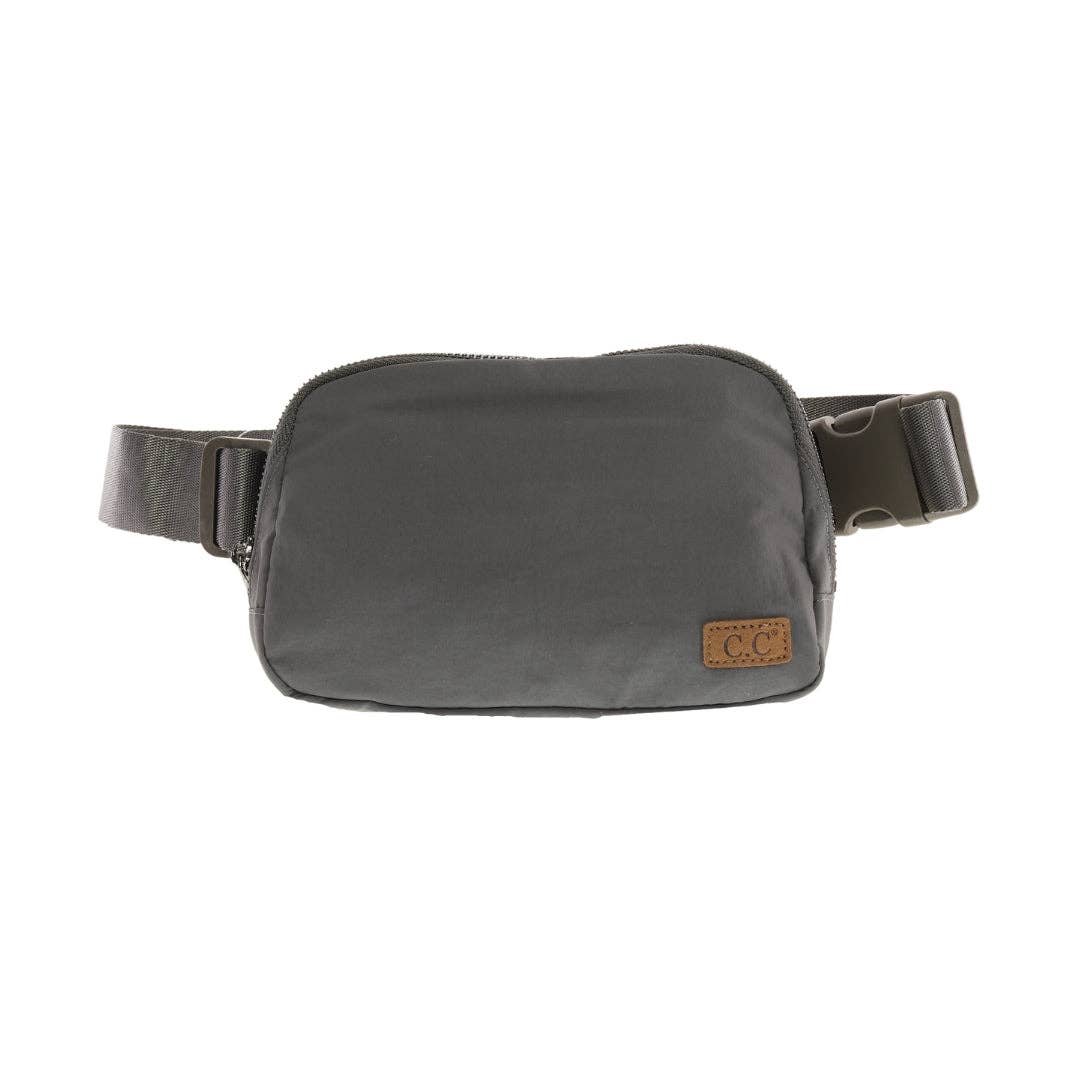 C.C Belt Bag BG4253 - Affordable, stylish, and functional belt bags available in over a dozen colors. Features include a zippered pouch with elasticized compartments, adjustable strap, and waterproof design.