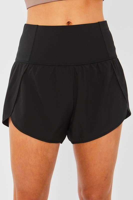 Woven Solid Shorts