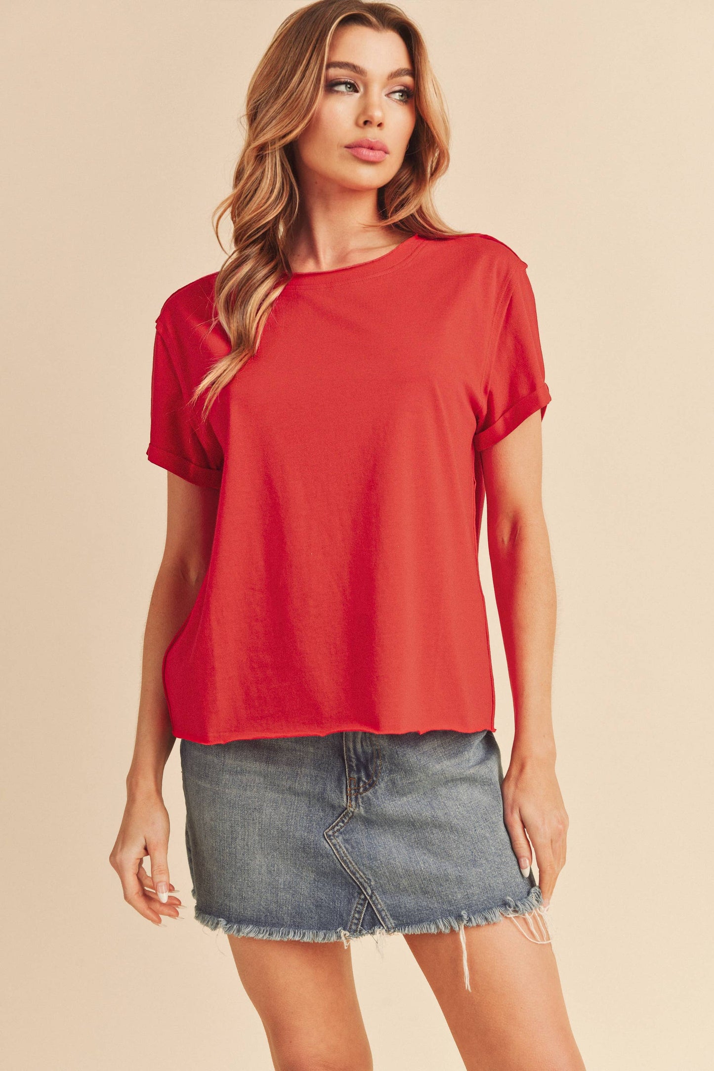 Red, Red, Red Isla Top